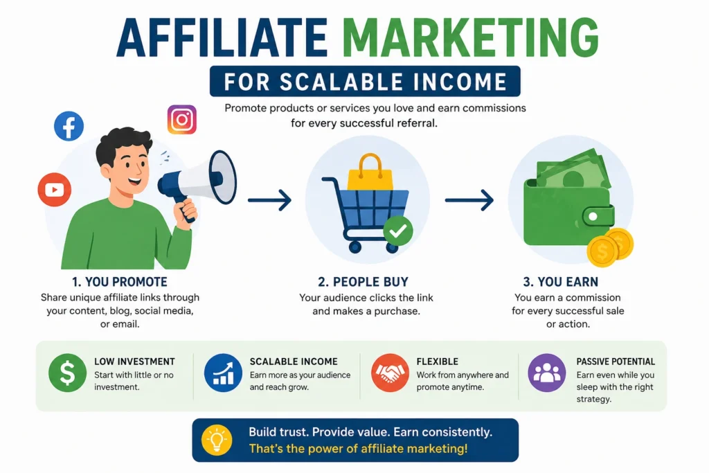 Affiliate Marketing for Scalable Income