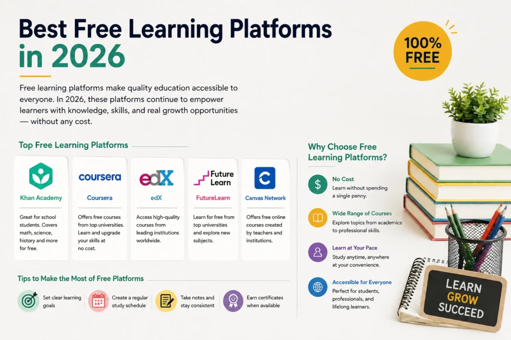 Best Free Learning Platforms in 2026
