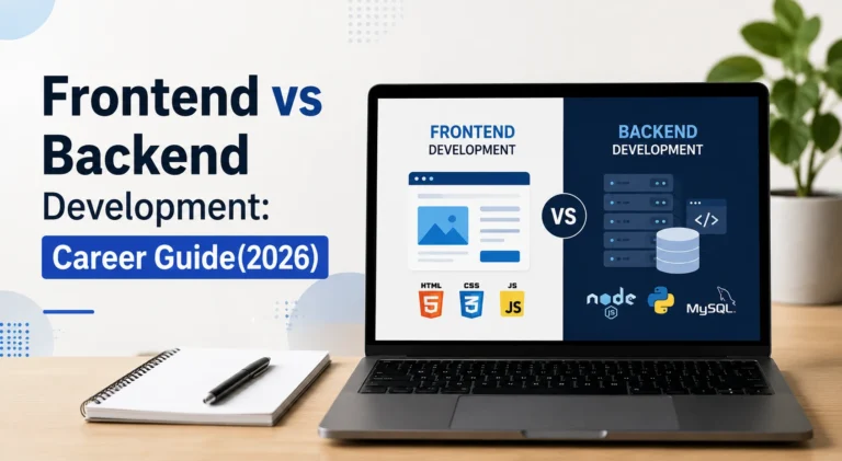 Frontend vs Backend Development: Career Guide(2026)
