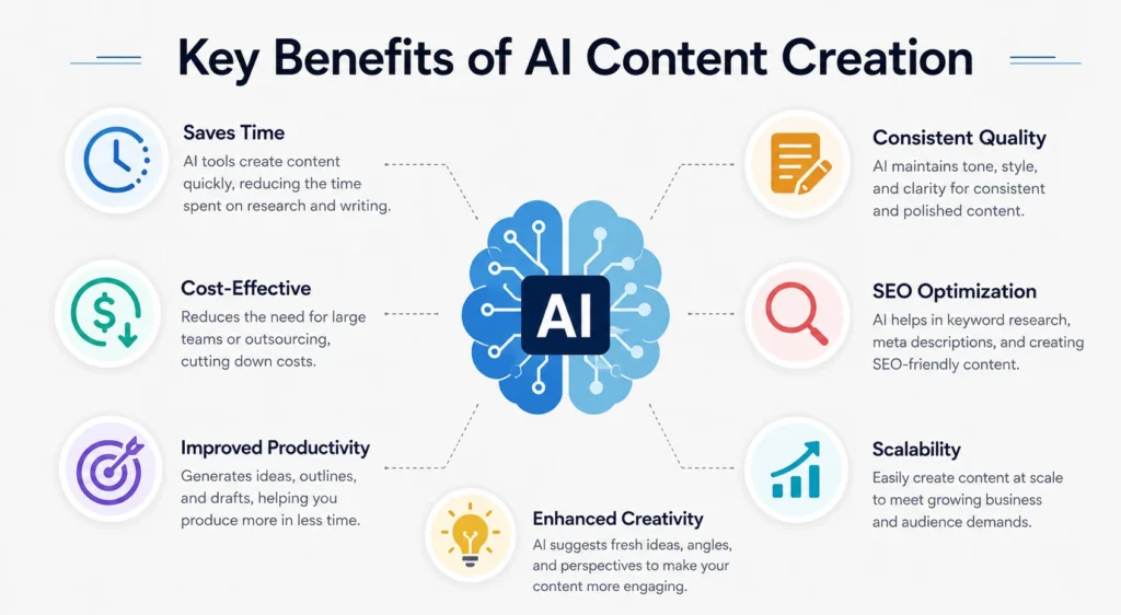 Key Benefits of AI Content Creation