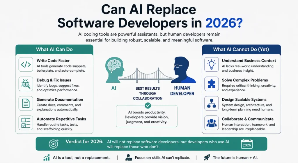 Can AI Replace Software Developers in 2026?