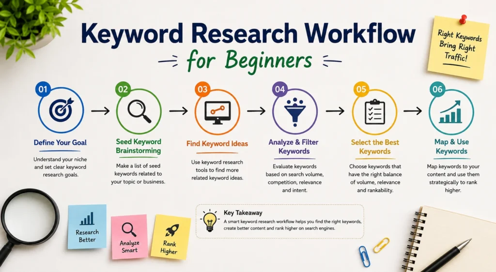 Keyword Research Workflow for Beginners