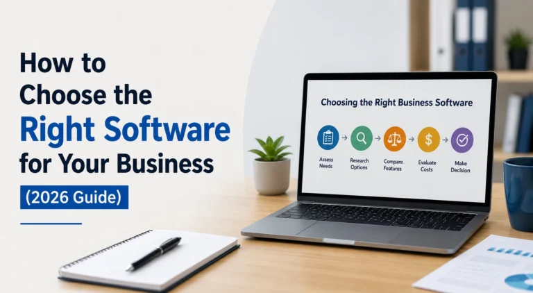 How to Choose the Right Software for Your Business (2026 Guide)