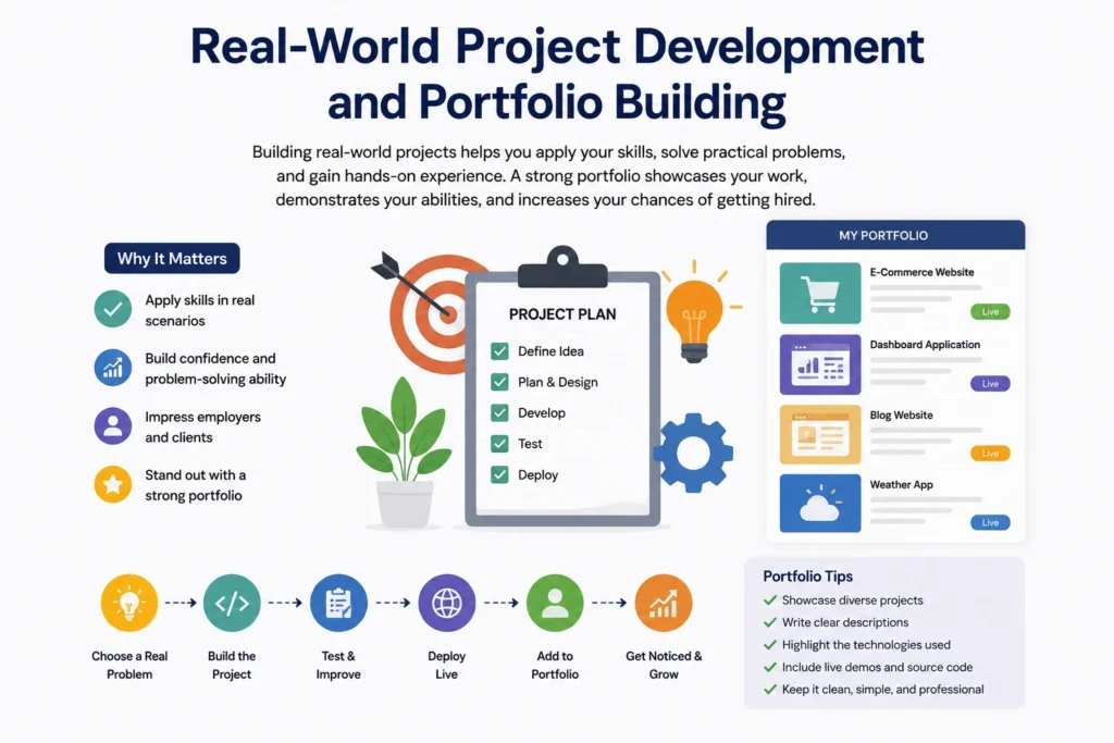 Real-World Project Development and Portfolio Building