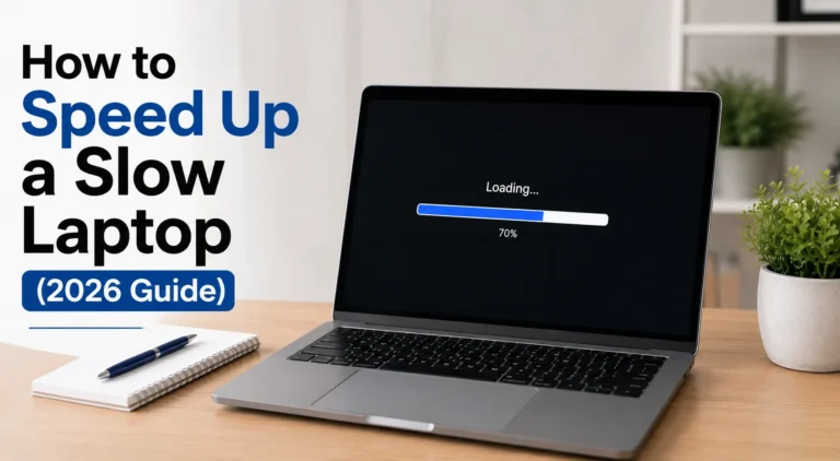 How to Speed Up a Slow Laptop (2026 Guide)