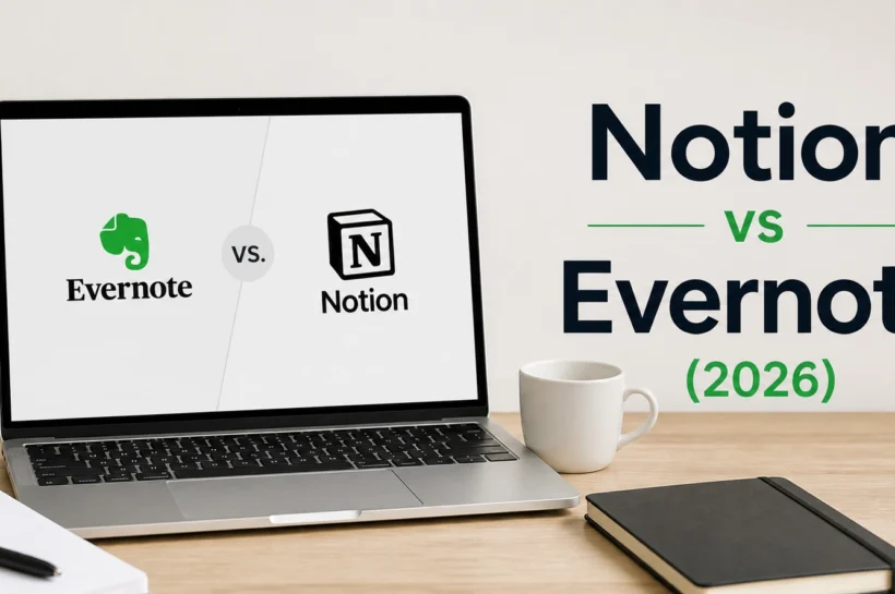 Notion vs Evernote (2026): Ultimate Productivity Comparison Guide