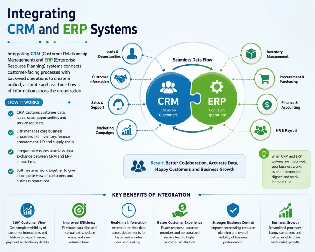 Integrating CRM and ERP Systems
