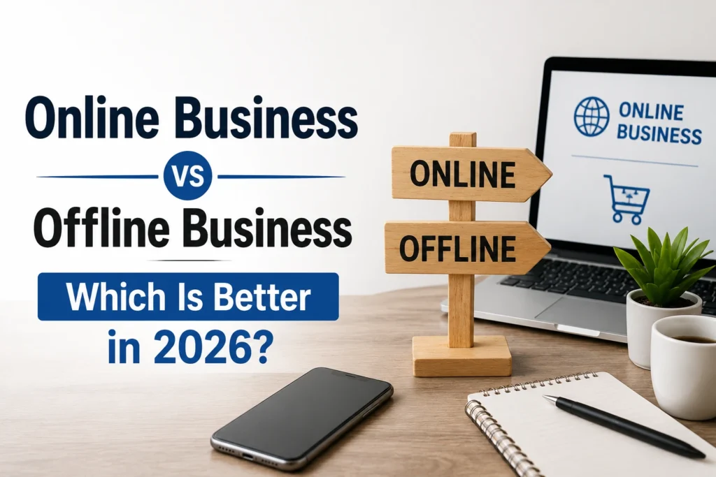 Online Business vs Offline Business: Which Is Better in 2026?