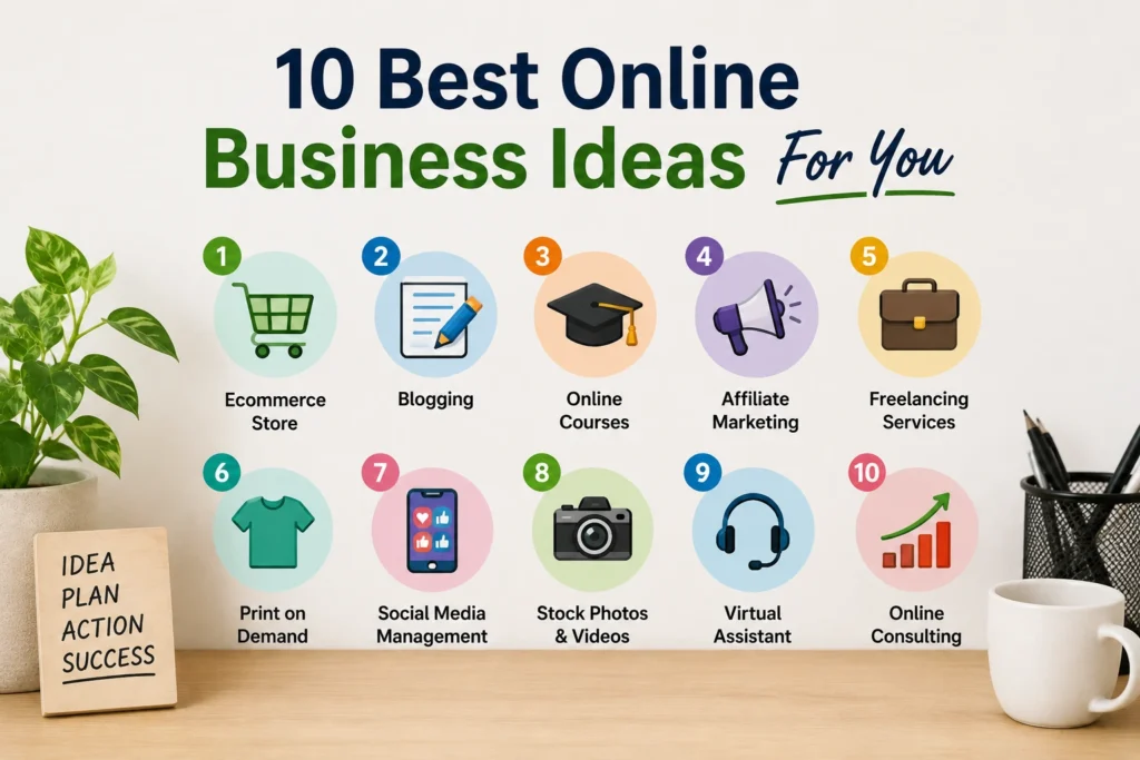 10 Best Online Business Ideas For You