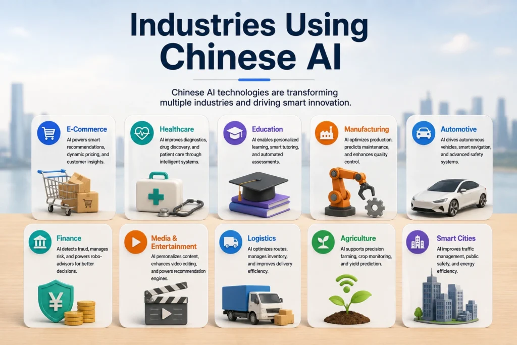 Industries Using Chinese AI