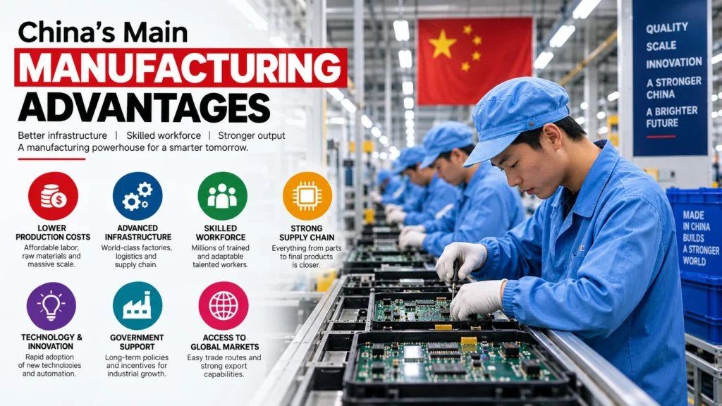 China’s Main Manufacturing Advantages