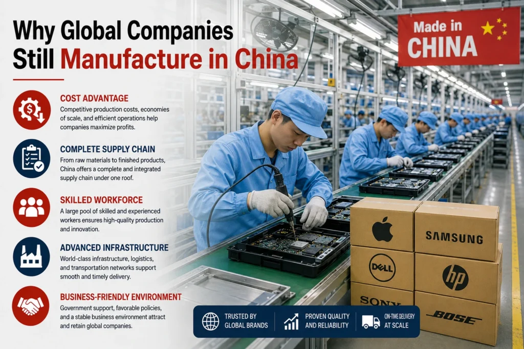 Why Global Companies Still Manufacture in China