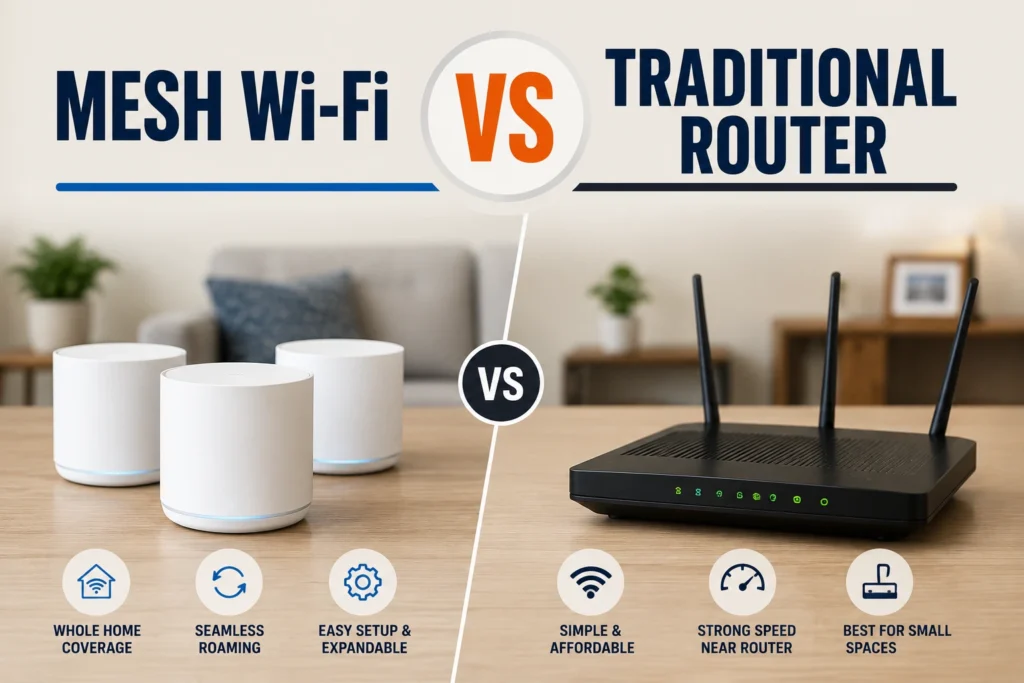 Mesh Wi-Fi vs Traditional Router: Which Is Better?