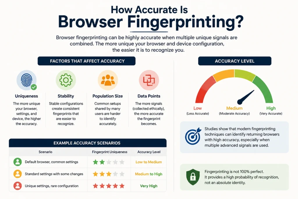 How Accurate Is Browser Fingerprinting?